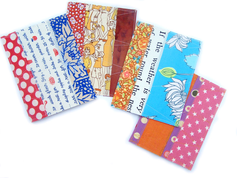 Four quilted cards